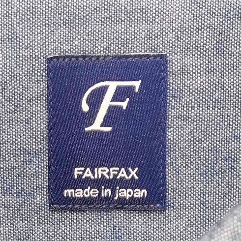 フェアファクス FAIRFAX 日本製 L/S ワークシャツ メンズ LL