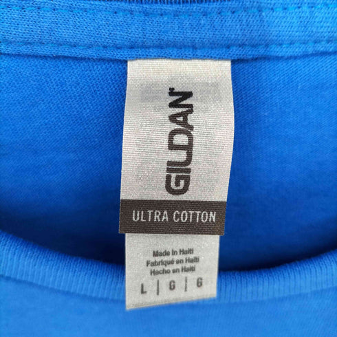 ギルダン GILDAN ウルトラコットン デコピン 犬プリント S/S Tシャツ メンズ L G G