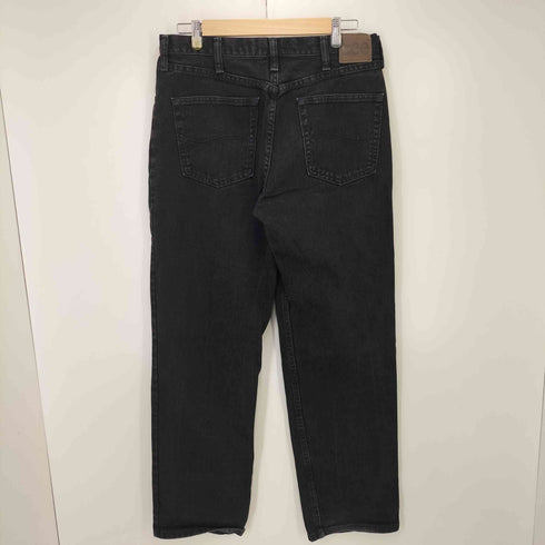 リー Lee 00S メキシコ製 ブラックデニムパンツ RELAXED FIT テーパード デニムパンツ メンズ W34 L32