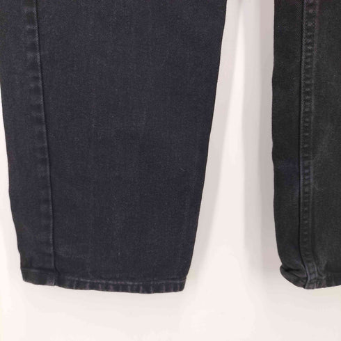 リー Lee 00S メキシコ製 ブラックデニムパンツ RELAXED FIT テーパード デニムパンツ メンズ W34 L32