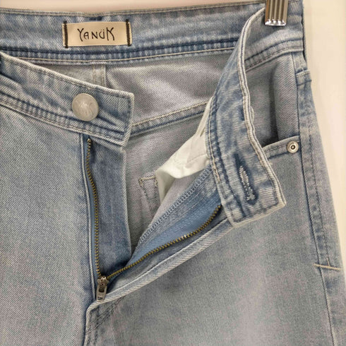 ヤヌーク YANUK ローライズストレート デニムパンツ レディース 23