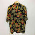 ピューリタン PURITAN 90-00S 韓国製 花柄 レーヨン S/S シャツ メンズ import:L