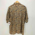 ピエールカルダン pierre cardin 90-00S 韓国製 幾何学柄 レーヨン S/S シャツ メンズ import:L