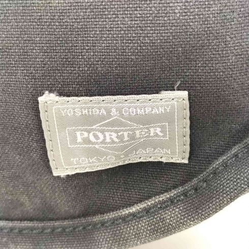 ポーター PORTER ロゴパッチ フェード ショルダー バッグ メンズ
