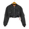 ジョンローレンスサリバン JOHN LAWRENCE SULLIVAN NYLON SATIN CROPPED BOMBER JACKET レディース JPN:S