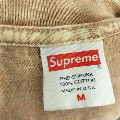 シュプリーム Supreme L/S 後染めロングスリーブTシャツ メンズ import:M