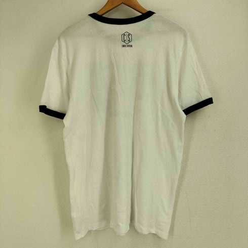 charlie southernボディ FRIENDSGIVING 海外ドラマ プリント 半袖 リンガー Tシャツ メンズ