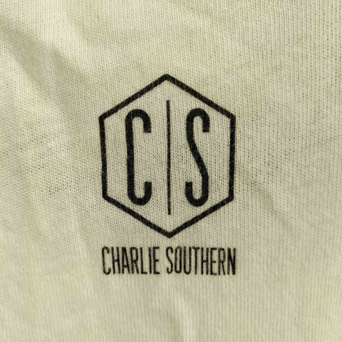 charlie southernボディ FRIENDSGIVING 海外ドラマ プリント 半袖 リンガー Tシャツ メンズ
