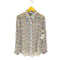 ザラ ZARA 花柄 レース フレア ブラウス シャツ レディース import:M