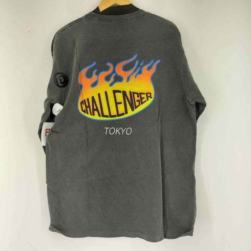 チャレンジャー CHALLENGER L/S FIREBALL TEE メンズ JPN:L