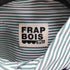 フラボア FRAPBOIS half ラウンドカラー ストライプボタンダウンシャツ メンズ 2