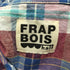 フラボア FRAPBOIS half ラウンドカラー 半袖チェックシャツ メンズ 2