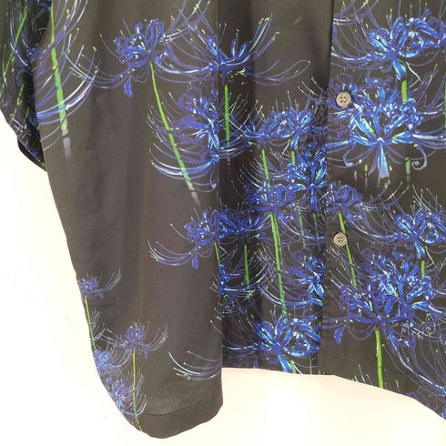 アンリラクシング unrelaxing 総柄 S/S オープンカラーシャツ メンズ