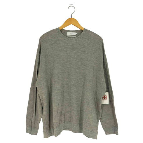 グラフペーパー Graphpaper Wool Honeycomb Crew Neck Thermal サーマル Tシャツ メンズ JPN:2