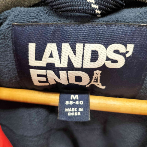 ランズエンド LANDS END 裏地フリースナイロンジャケット メンズ import:M