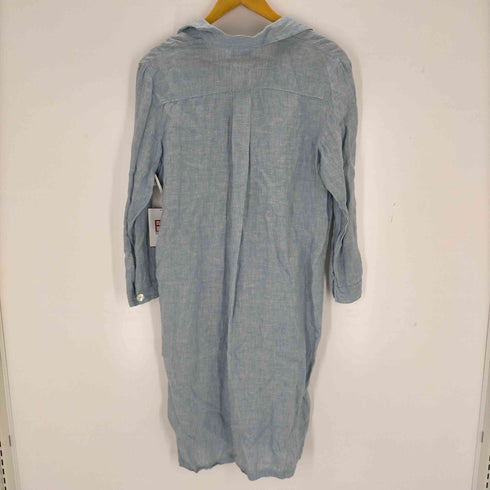 フォグリネンワーク fog linen work リトアニア製 リネンシャツワンピース レディース