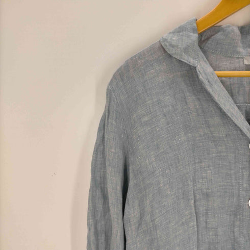 フォグリネンワーク fog linen work リトアニア製 リネンシャツワンピース レディース