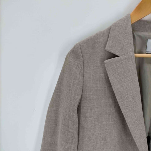 ユナイテッドアローズグリーンレーベルリラクシング UNITED ARROWS green label relaxing リネンライク テーラード ジャケット レディース 36