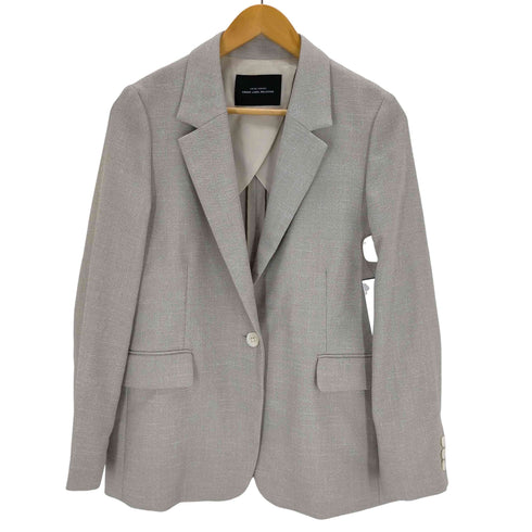 ユナイテッドアローズグリーンレーベルリラクシング UNITED ARROWS green label relaxing スラブ シングル 1B ジャケット ―ウォッシャブル・防シワ― レディース 38