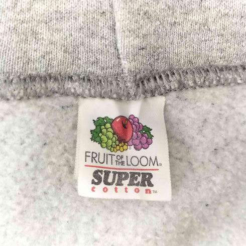 フルーツオブザルーム FRUIT OF THE LOOM ロゴ刺繍 プルオーバーパーカー メンズ JPN:L