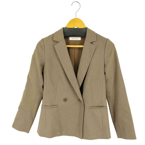 ナチュラルビューティーベーシック NATURAL BEAUTY BASIC クラッシーセットアップシリーズ ダブルブレストジャケット レディース JPN:S