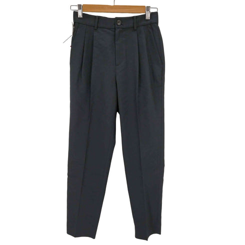 ユナイテッドアローズグリーンレーベルリラクシング UNITED ARROWS green label relaxing キチントボトムス タック スリム レディース 38