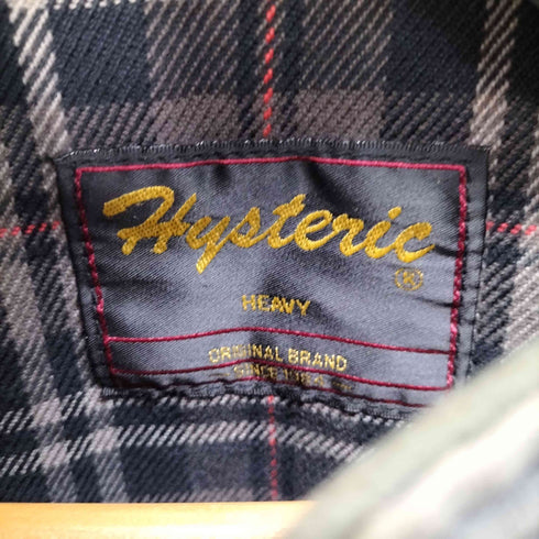 ヒステリックグラマー HYSTERIC GLAMOUR 裏ネルジップブルゾン レディース FREE