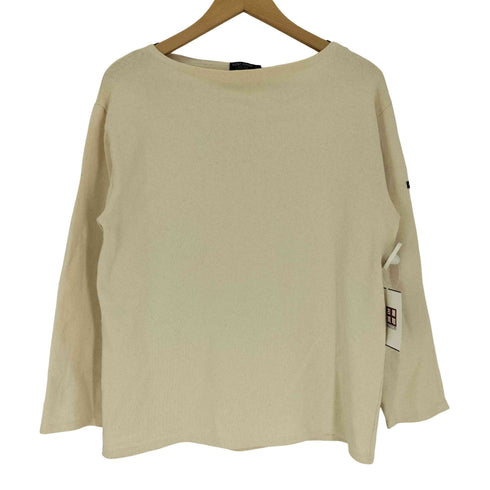 セントジェームスアトリエ SAINT JAMES LATELIER フランス製 ボートネック L/S カットソー バスクシャツ メンズ F:4