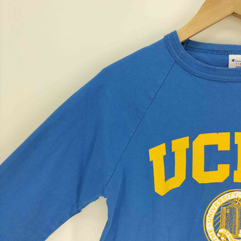 チャンピオン Champion T011 USA製 UCLA BRUINS カレッジ ロゴ プリント ラグランスリーブ L/S カットソー メンズ import:S