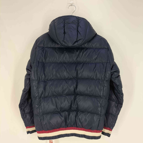 ラコステ LACOSTE トリコロール フーデッド ダウンジャケット レディース 48/3