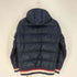 ラコステ LACOSTE トリコロール フーデッド ダウンジャケット レディース 48/3