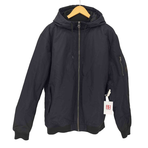 バンズ VANS パテッド ナイロンフーデッドジャケット メンズ import:L