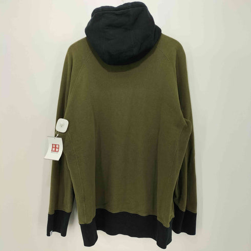 ビームスプラス BEAMS+ 日本製 バイカラープルオーバーパーカー メンズ XL