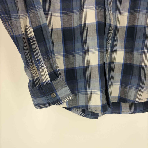 ラングラー Wrangler Flex for Comfort マドラスチェック L/S シャツ メンズ import:S