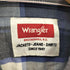 ラングラー Wrangler Flex for Comfort マドラスチェック L/S シャツ メンズ import:S