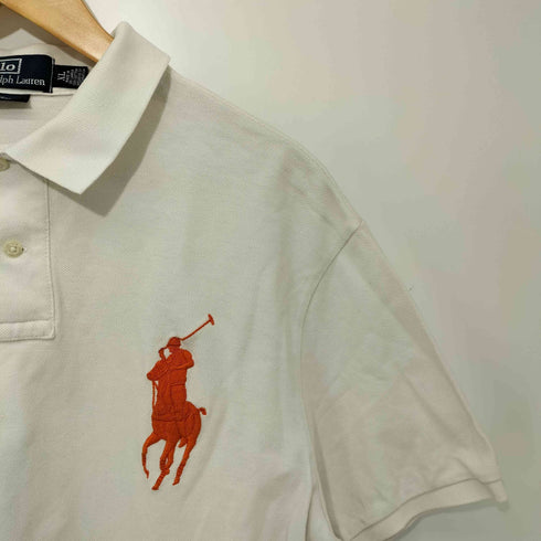 ポロバイラルフローレン Polo by RALPH LAUREN ビックポニー鹿の子シャツ メンズ XL