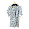 ザラ ZARA 花柄 カシュクールワンピース レディース import:M