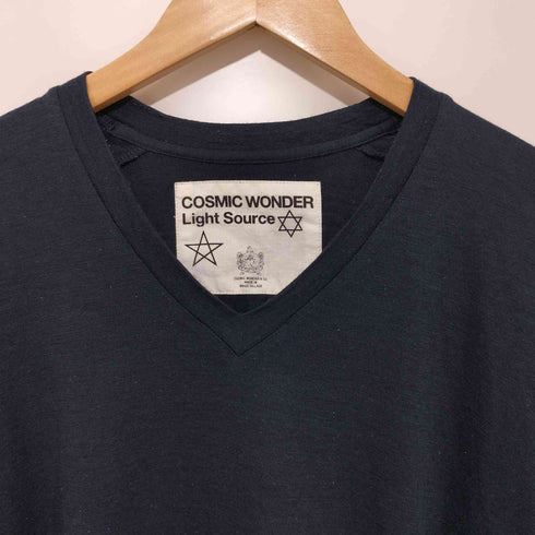 コズミックワンダー COSMIC WONDER 素材切替VネックS/S TEE メンズ