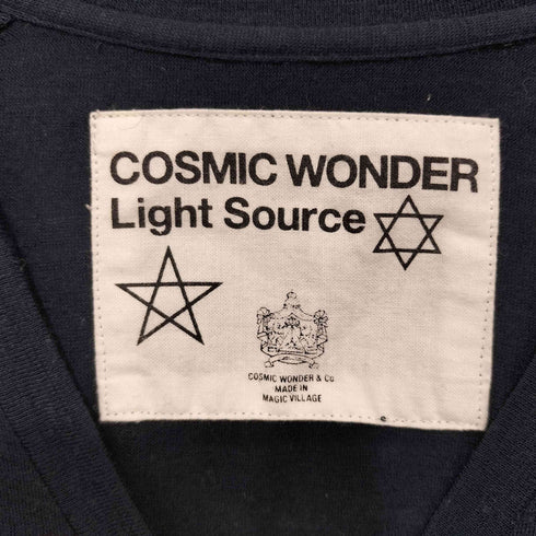 コズミックワンダー COSMIC WONDER 素材切替VネックS/S TEE メンズ