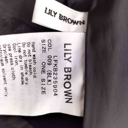 リリーブラウン Lily Brown マーメイドフレアマキシスカート レディース FREE