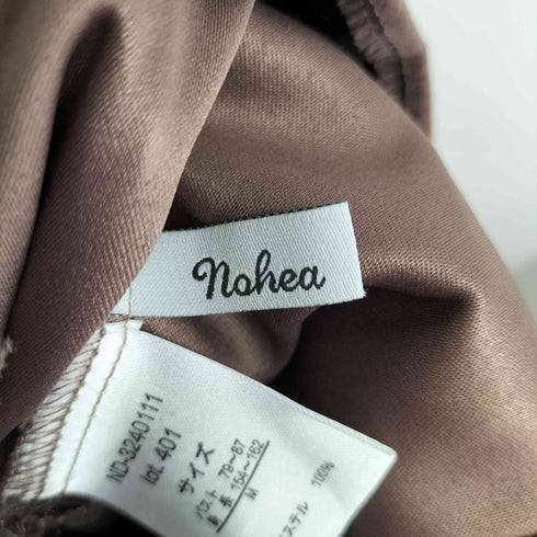 NOHEA レースアップ加工 キャミワンピース レディース FREE