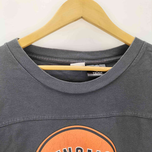 ジャーナルスタンダードレリューム JOURNAL STANDARD relume フットボールプリントTシャツ メンズ JPN:L