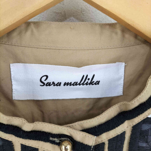 サラマリカ Sara Mallika COTTON LINE EMB SHIRT レディース