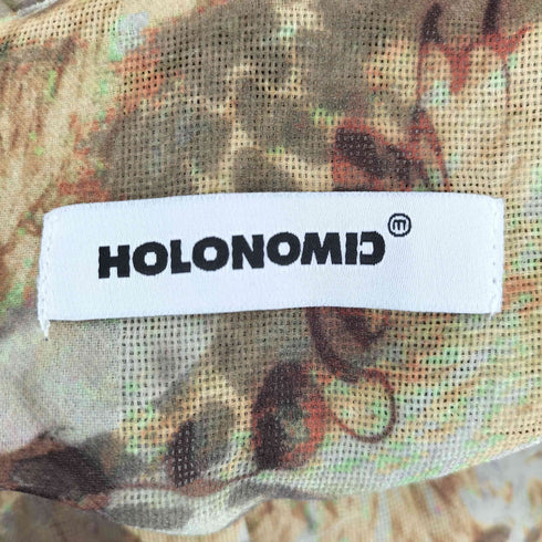 HOLONOMD 総柄ワンピース レディース