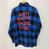 アンチソーシャルソーシャルクラブ ANTI SOCIAL SOCIAL CLUB ブロックチェック ネルシャツ メンズ JPN:XL