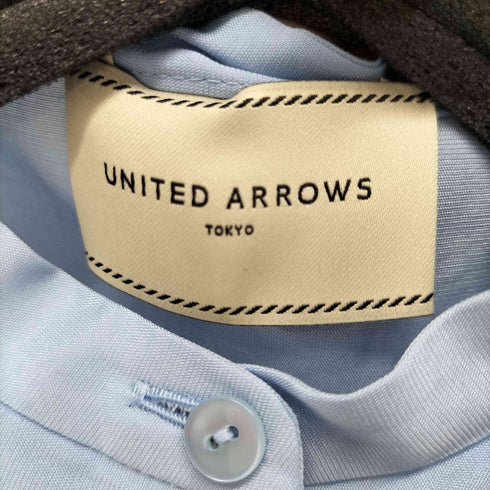 ユナイテッドアローズ UNITED ARROWS TA/P/C フロントフリル ショートスリーブ ブラウス レディース