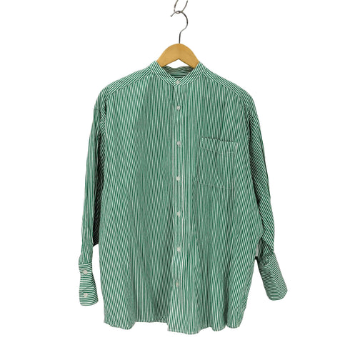 フリークスストア FREAKS STORE バンドカラーストライプシャツ メンズ FREE