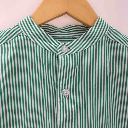 フリークスストア FREAKS STORE バンドカラーストライプシャツ メンズ FREE