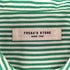 フリークスストア FREAKS STORE バンドカラーストライプシャツ メンズ FREE