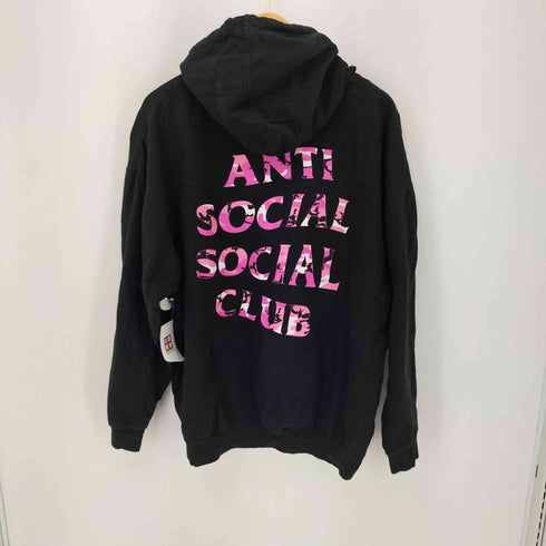 アンチソーシャルソーシャルクラブ ANTI SOCIAL SOCIAL CLUB USA製 両面プリント プルオーバーパーカー メンズ